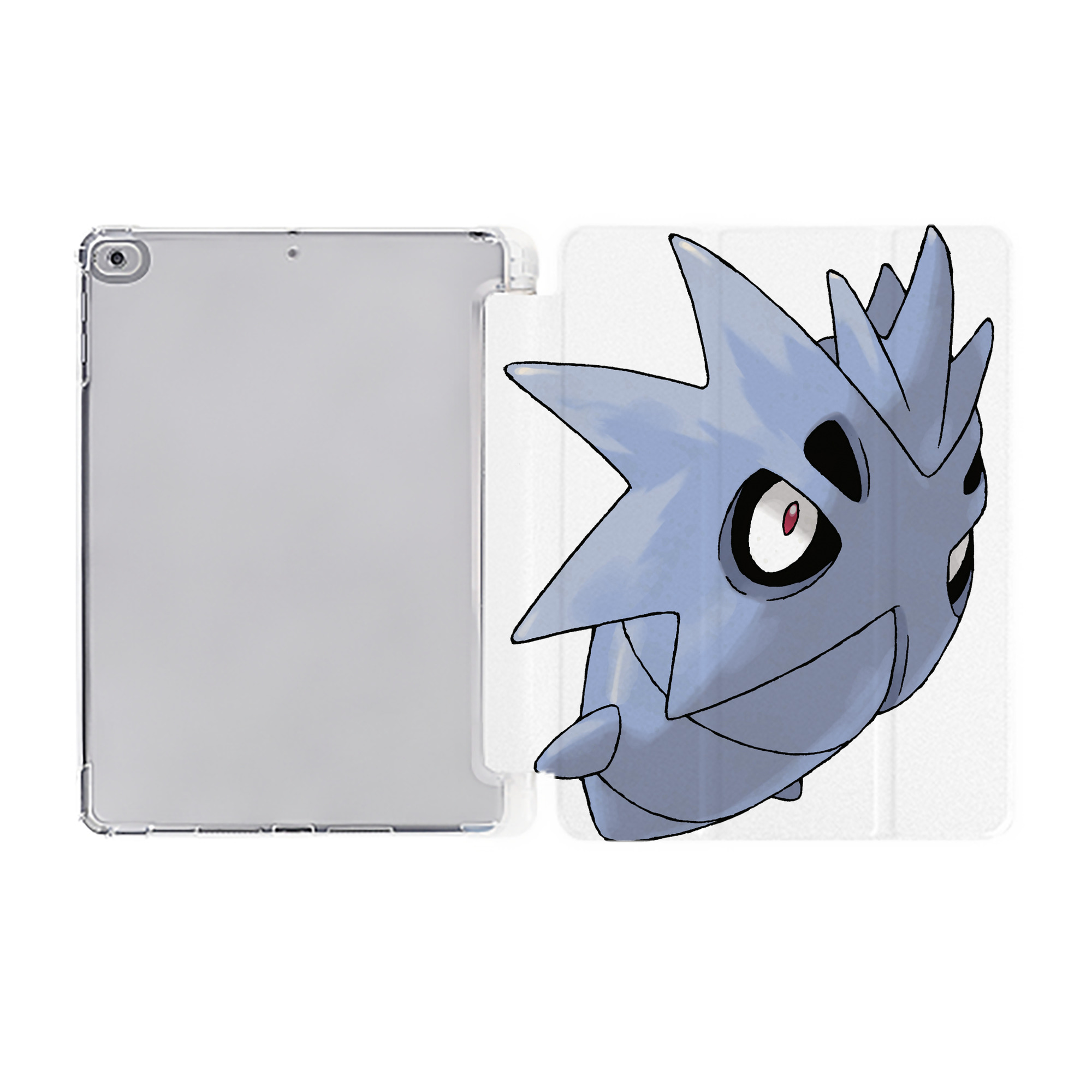 （画像用） ポケットモンスター Pokémon IPad ケース ペン収納付き 三つ折りスタンド PUレザー×シリコン 対応機種9.5/10.5/10.9インチ